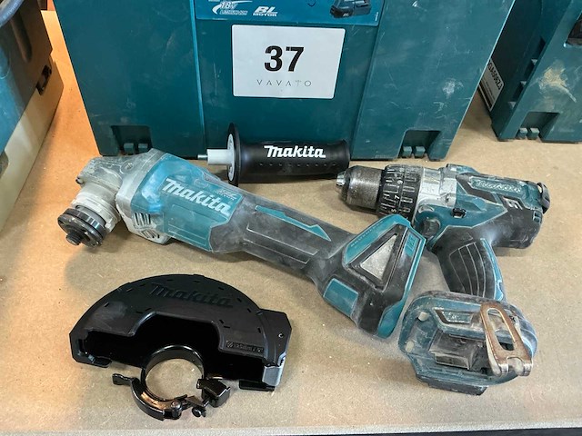 Makita dga506 haakse slijpmachine - afbeelding 1 van  7