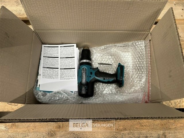 Makita dhp453z 18v klopboor schroefmachine losse body - afbeelding 1 van  2