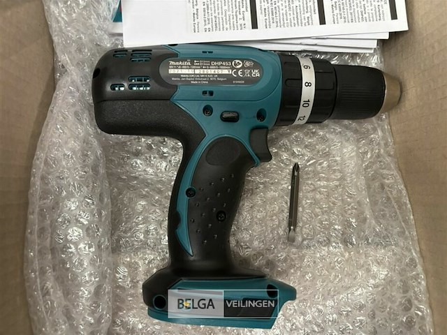 Makita dhp453z 18v klopboor schroefmachine losse body - afbeelding 2 van  2