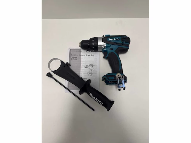 Makita dhp458z 18v li-ion accu klopboor- /schroefmachine - afbeelding 2 van  7
