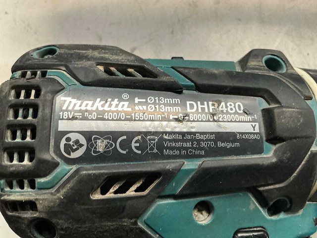 Makita dhp480 schroefboormachine - afbeelding 8 van  8