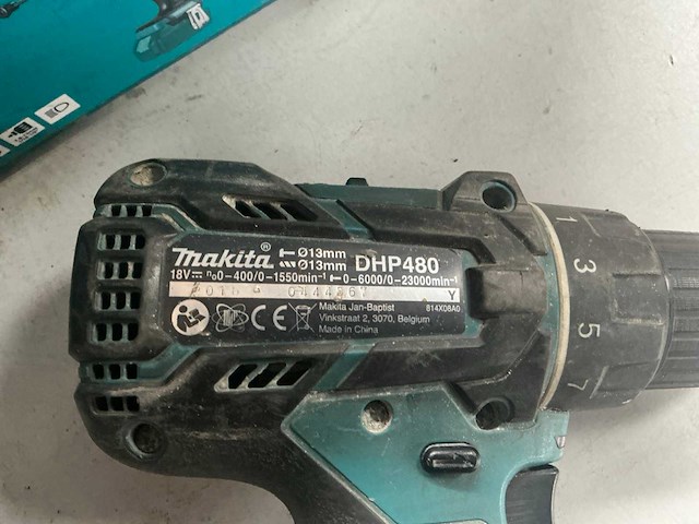 Makita dhp480 schroefboormachine - afbeelding 7 van  7