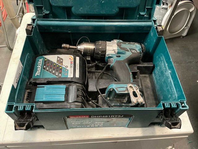 Makita dhp481 schroefboormachine body - afbeelding 1 van  6