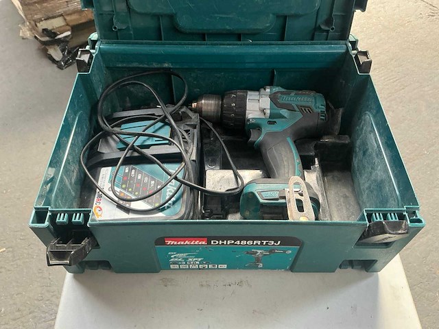 Makita dhp481 schroefboormachine - afbeelding 1 van  6