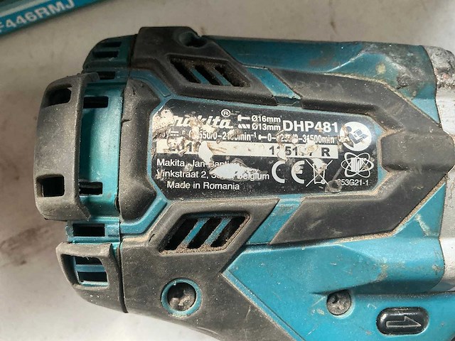 Makita dhp481 schroefboormachine - afbeelding 7 van  7