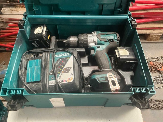 Makita dhp481 schroefboormachine - afbeelding 1 van  6