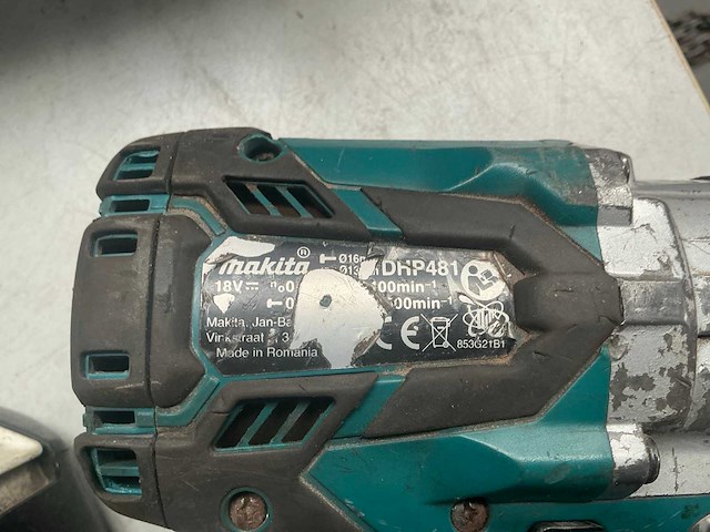 Makita dhp481 schroefboormachine - afbeelding 6 van  6