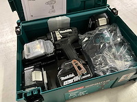 Makita dhp484 accuklopboormachine met lader en 4 accu’s - afbeelding 5 van  9