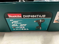 Makita dhp484 accuklopboormachine met lader en 4 accu’s - afbeelding 6 van  9
