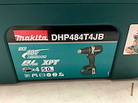 Makita dhp484 accuklopboormachine met lader en 4 accu’s - afbeelding 7 van  9