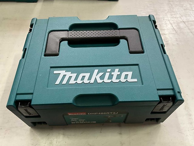 Makita dhp486rt3j klop- en boorschroefmachine met lader en 3 accu’s - afbeelding 9 van  9
