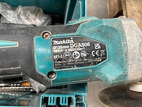 Makita dhr243 + dga506 boorhamer + haakse slijptol - afbeelding 3 van  4