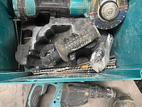 Makita dhr243 + dga506 boorhamer + haakse slijptol - afbeelding 4 van  4