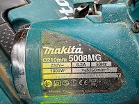 Makita dhs680 + 5008mg afkortcirkelzaagmachine (2x) - afbeelding 5 van  5