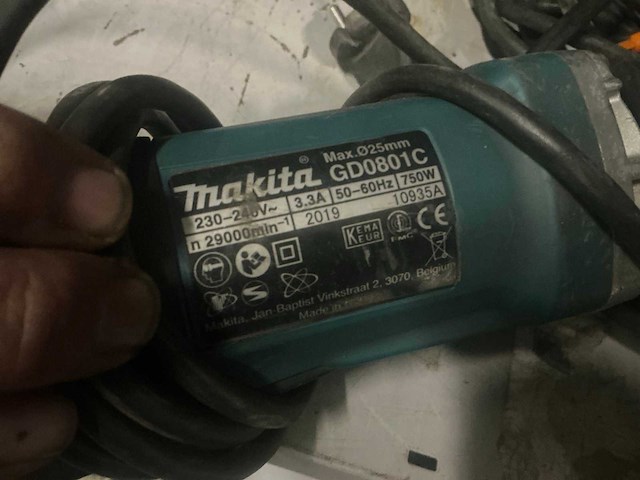 Makita divers ekektrisch gereedschap - afbeelding 6 van  6