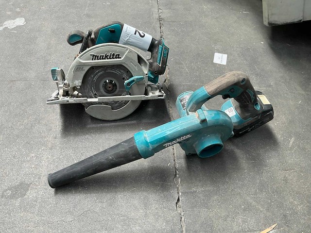 Makita diverse accu gereedschap (2x) - afbeelding 1 van  6