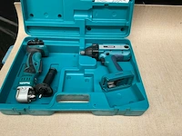 Makita diverse accu gereedschappen (2x)