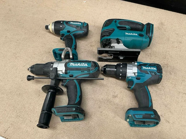 Makita diverse accu gereedschappen (4x) - afbeelding 1 van  13