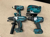 Makita diverse accu gereedschappen (4x) - afbeelding 1 van  13