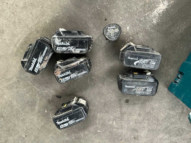 Makita diverse accu’s (13x) - afbeelding 4 van  6