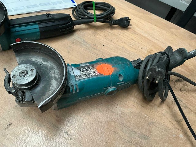 Makita diverse elektrisch slijpers (3x) - afbeelding 3 van  6