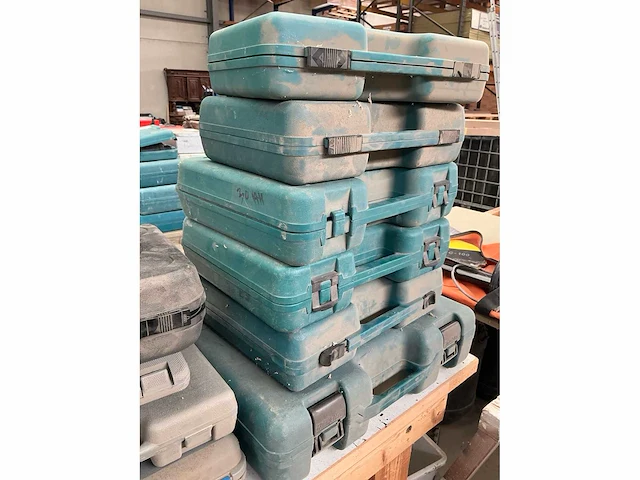 Makita diverse gereedschapskoffers (6x) - afbeelding 2 van  3