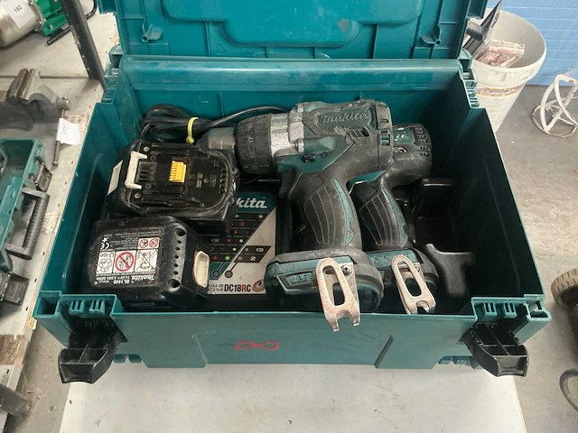 Makita diverse schroefboormachine (2x) - afbeelding 1 van  11