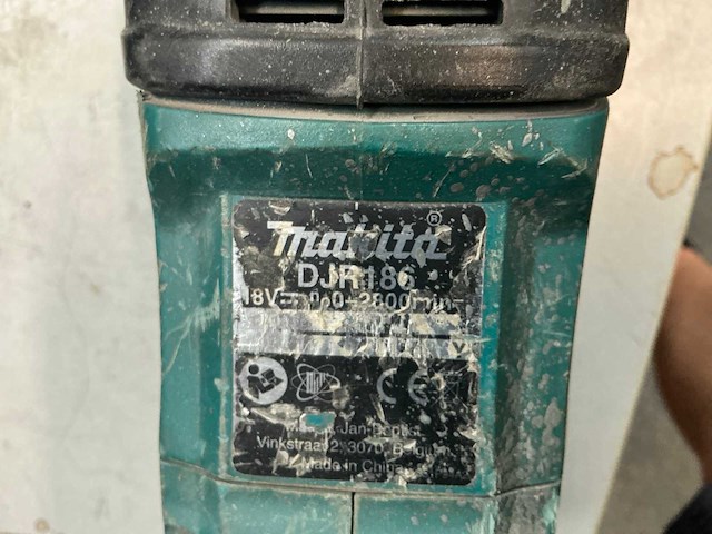 Makita djr186 reciprozaag - afbeelding 8 van  8
