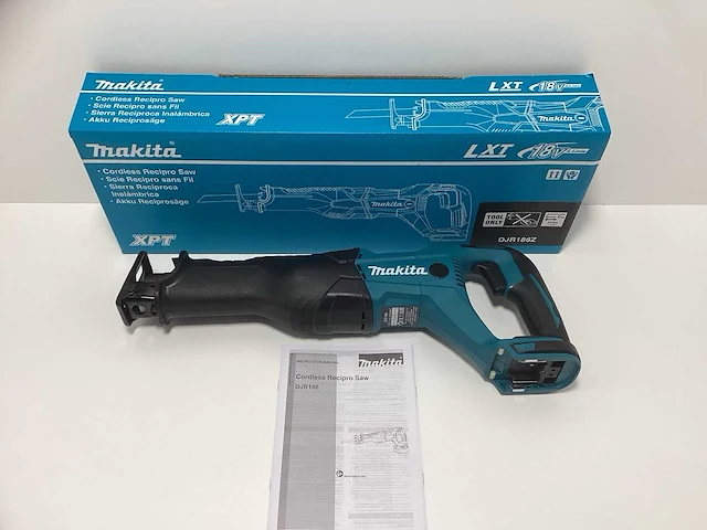 Makita djr186z 18v accu reciprozaag - afbeelding 2 van  7