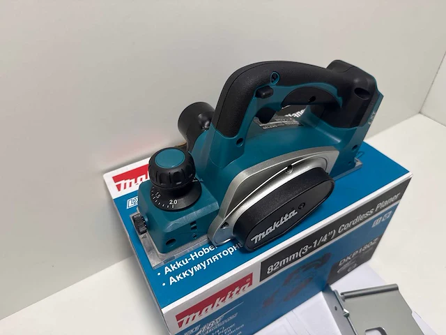 Makita dkp180z accu schaafmachine 18v - afbeelding 4 van  9