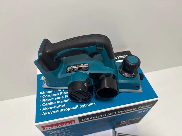 Makita dkp180z accu schaafmachine 18v - afbeelding 6 van  9