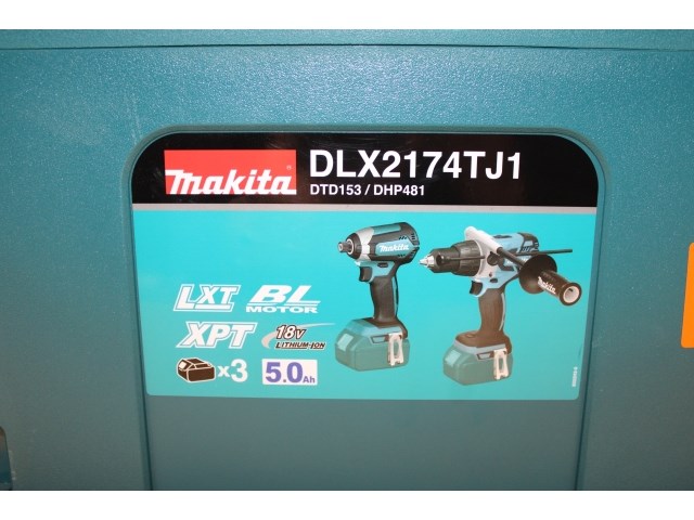 Makita dlx2174tj1 combopack - afbeelding 2 van  4
