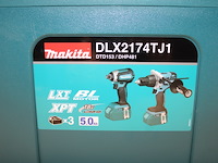 Makita dlx2174tj1 combopack - afbeelding 2 van  4