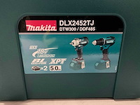 Makita dlx2452tj accu combo kit, schroefmachine/moersleutel met lader en 2 accu’s - afbeelding 7 van  9