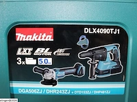 Makita dlx4090tj1 combopack - afbeelding 5 van  5