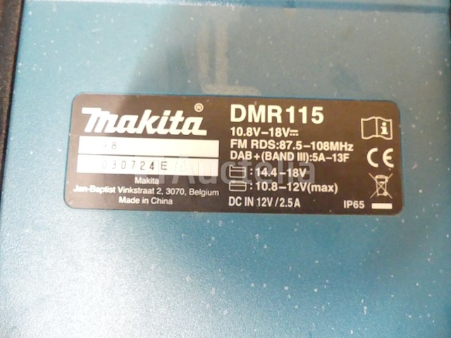 Makita dmr115 bouwplaatsradio - afbeelding 4 van  5