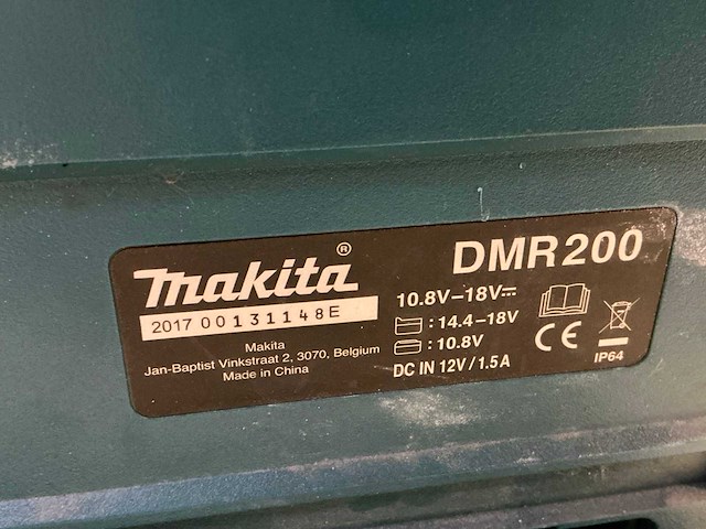 Makita dmr200 dab werfrradio - afbeelding 3 van  3