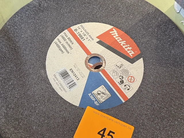 Makita doorslijpschijven - afbeelding 2 van  2