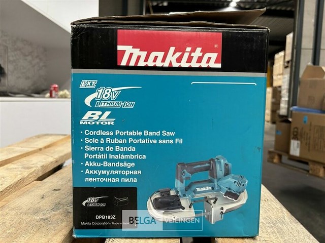Makita dpb183z bandzaag 18v losse body - afbeelding 3 van  4