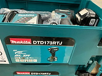 Makita dtd173rtj accu slagschroevendraaier (3x) - afbeelding 4 van  5