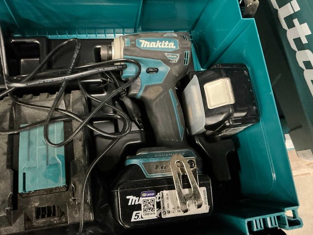 Makita dtd173rtj accu slagschroevendraaier (3x) - afbeelding 2 van  5