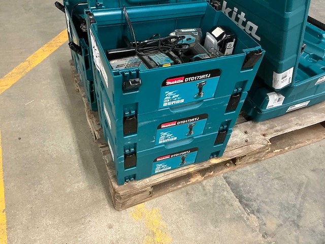 Makita dtd173rtj accu slagschroevendraaier (3x) - afbeelding 5 van  5