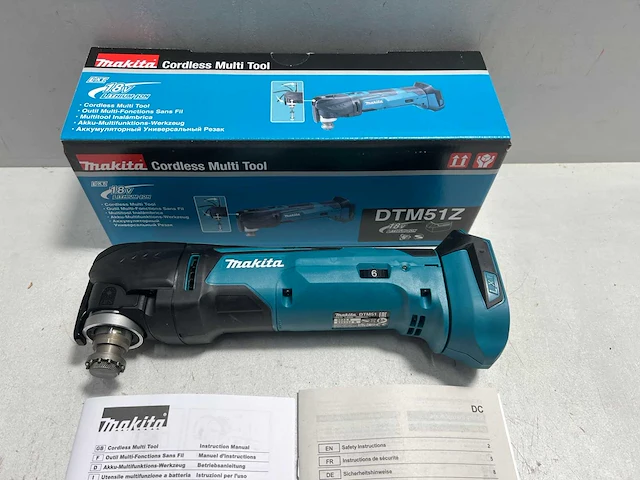 Makita dtm151z multi-tool(body) - afbeelding 1 van  3
