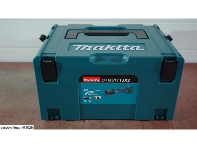 Makita dtm51t1jx2 accu multitool - afbeelding 2 van  5
