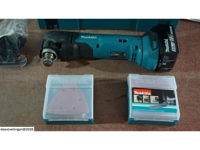 Makita dtm51t1jx2 accu multitool - afbeelding 4 van  5