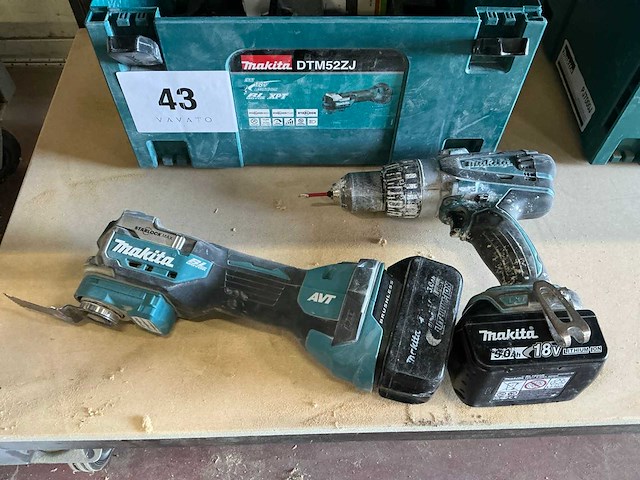 Makita dtm52 multi-tool - afbeelding 4 van  11