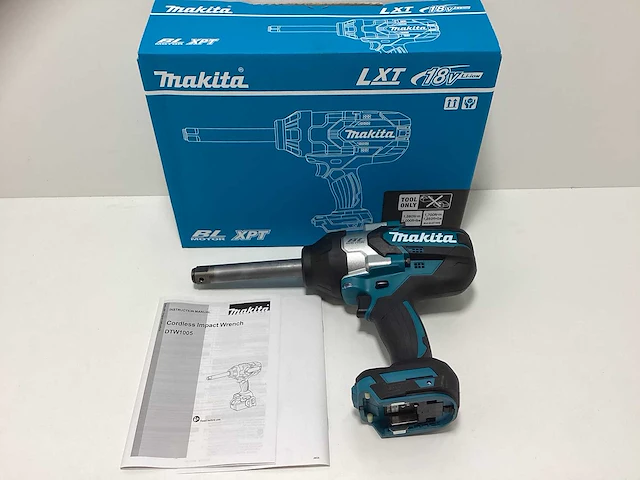 Makita dtw1005z 18v li-ion lxt borstelloze slagmoersleutel - afbeelding 2 van  7