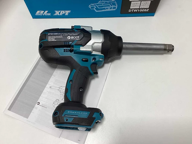 Makita dtw1005z 18v li-ion lxt borstelloze slagmoersleutel - afbeelding 4 van  7