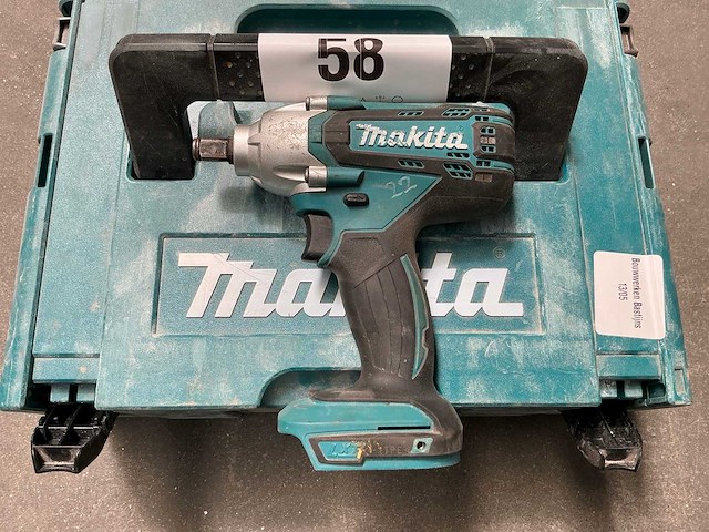 Makita dtw190 accu slagmoersleutel - afbeelding 1 van  3