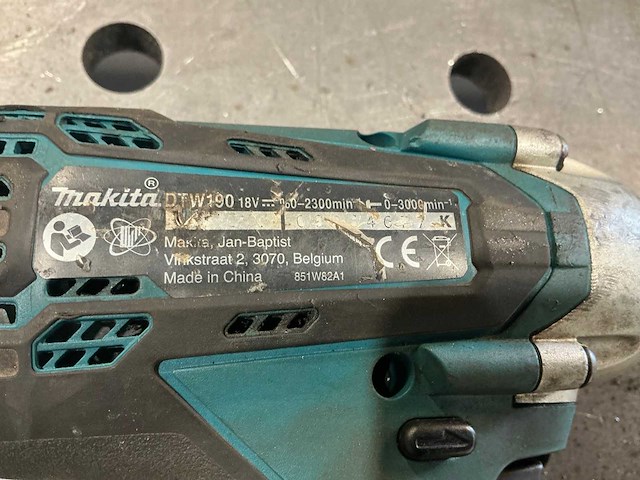 Makita dtw190 slagmoersleutel - afbeelding 4 van  4